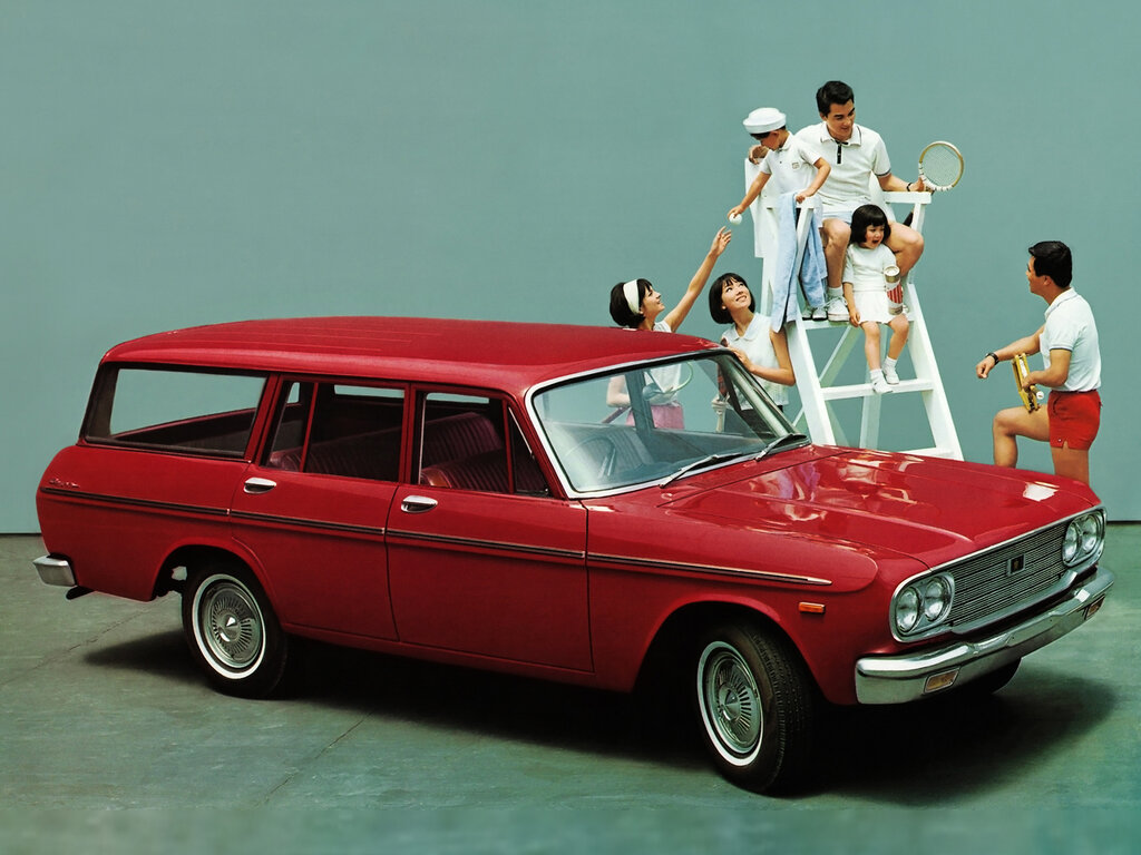 Toyota Crown 2 поколение, рестайлинг, универсал (07.1965 - 08.1967)